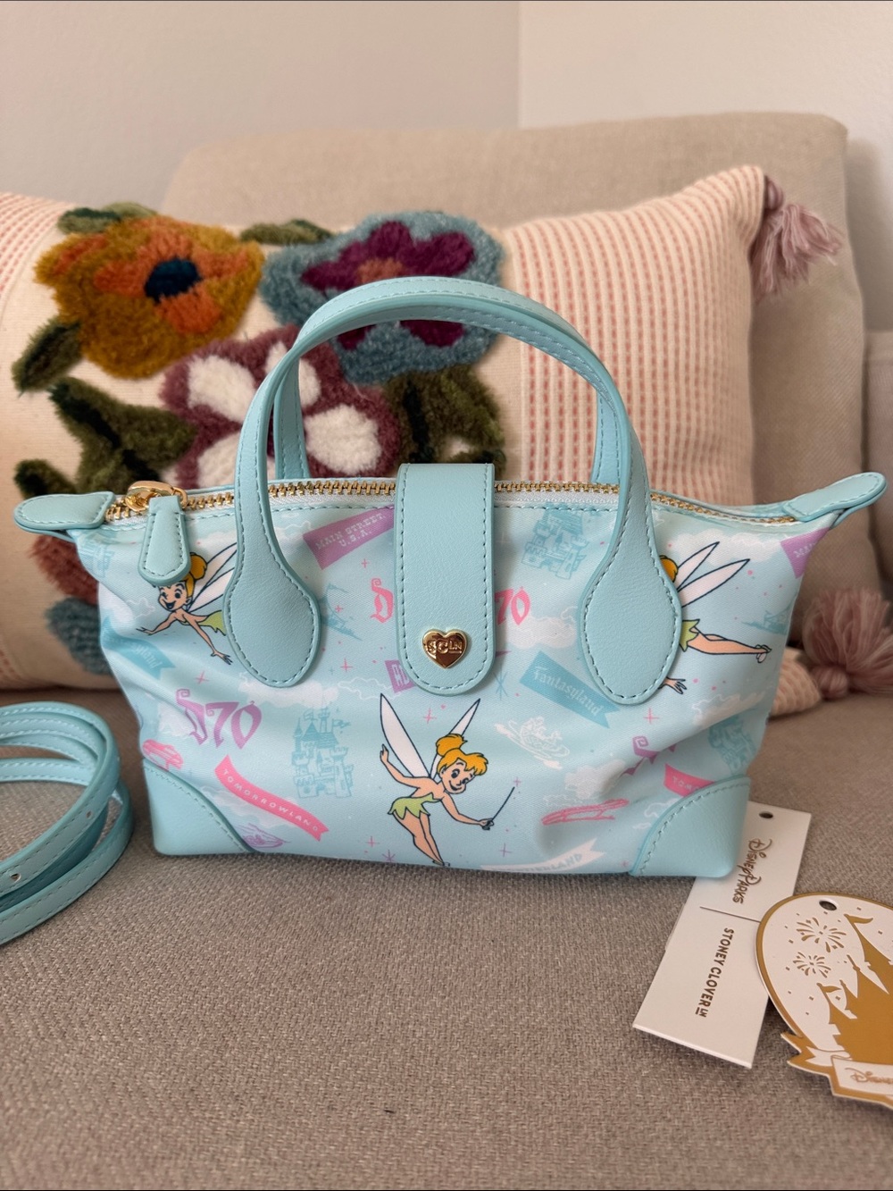 Tinker Bell Mini Pouchette Bag by Stoney Clover Lanes